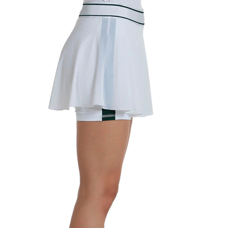 Bullpadel Laza Skirt White Skirt