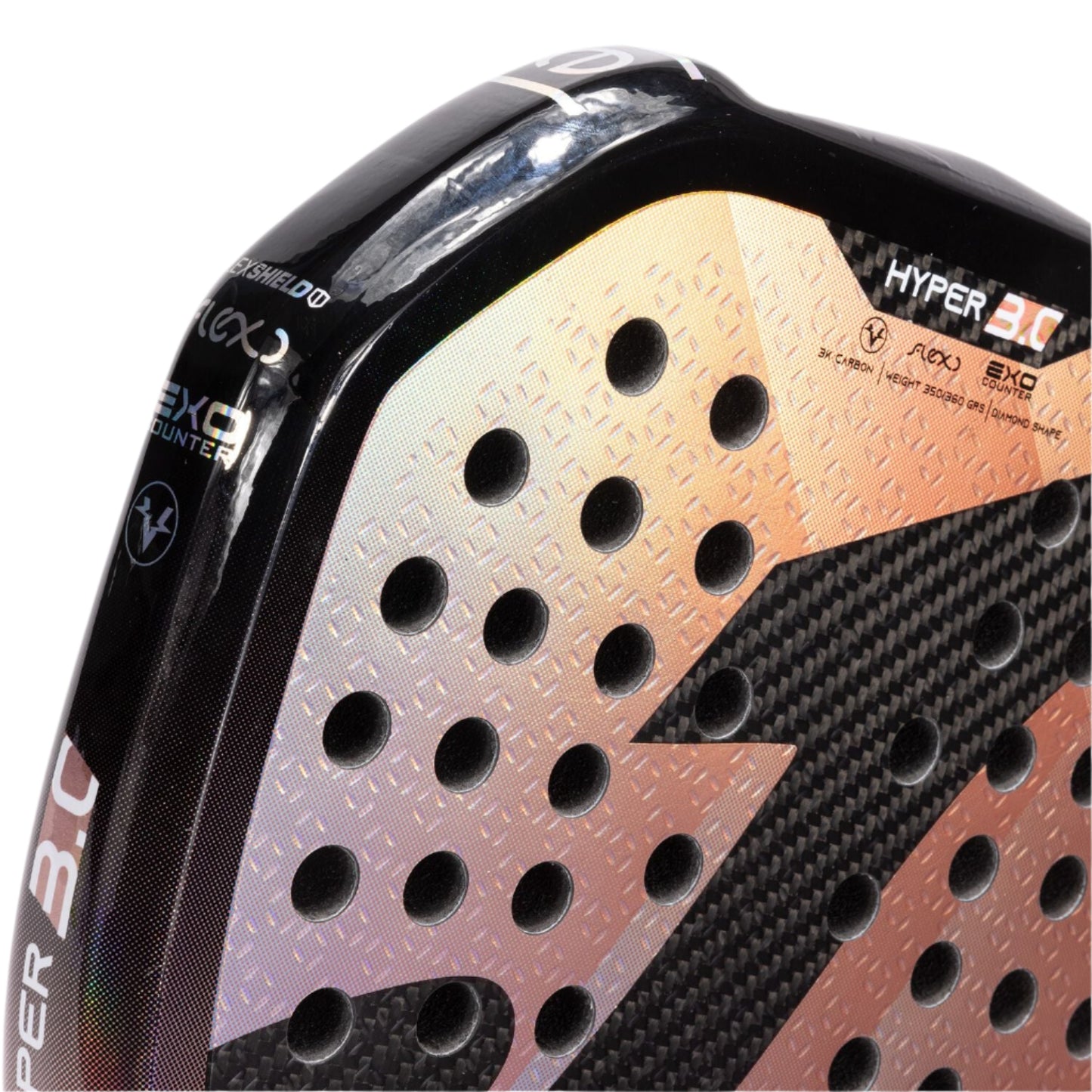 Padel racket Hyper 3.0 Vero Virseda pink