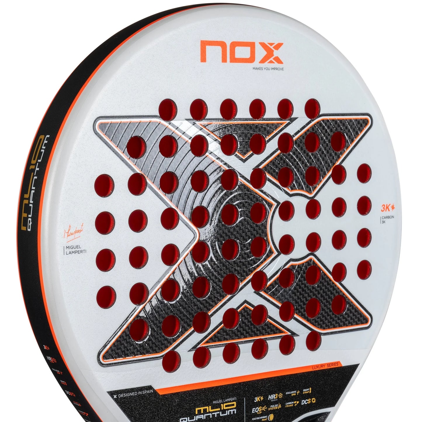 ML10 QUANTUM 3K. Miguel Lamperti's 2025 Padel Racket
