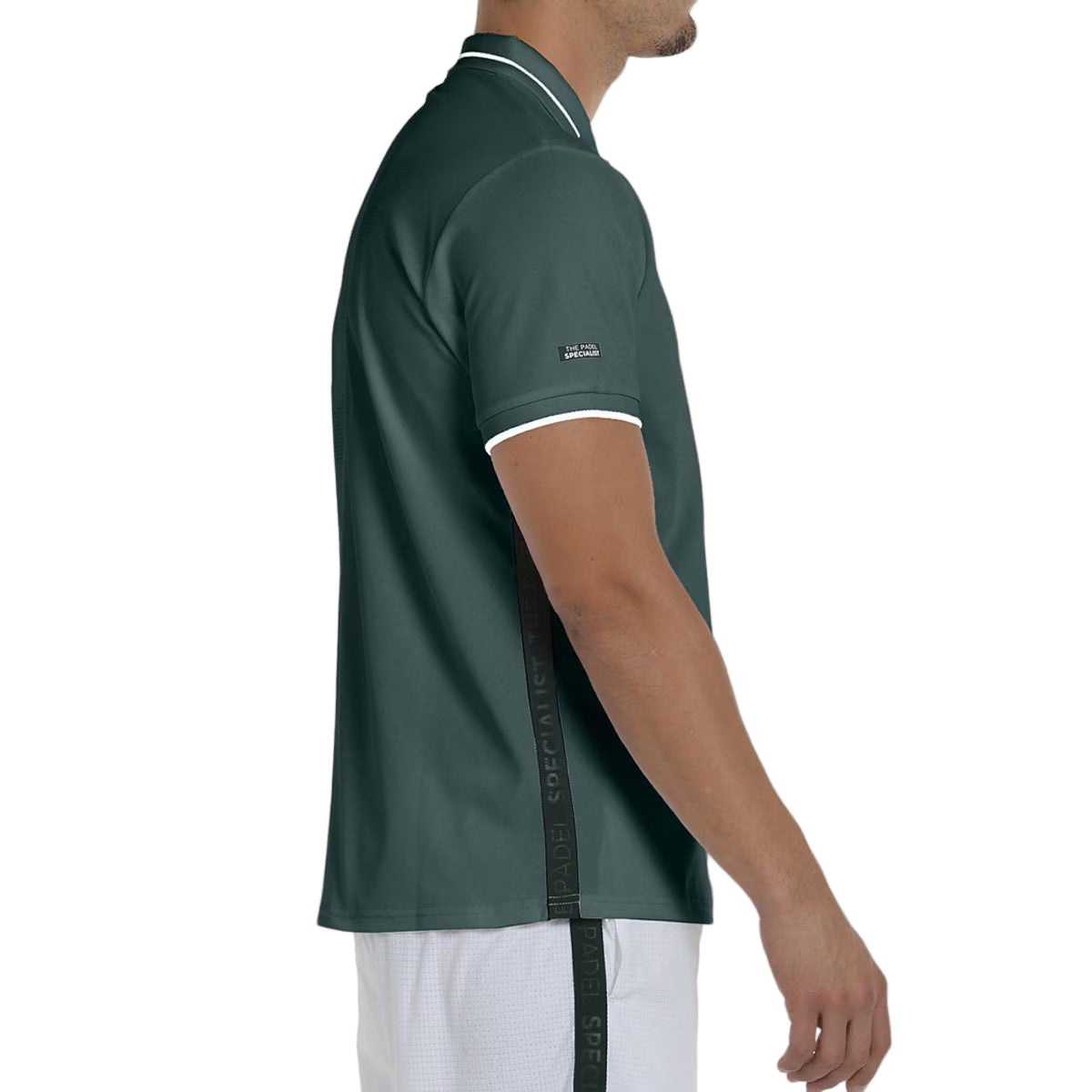 Bullpadel Men's Green Polo Shirt
