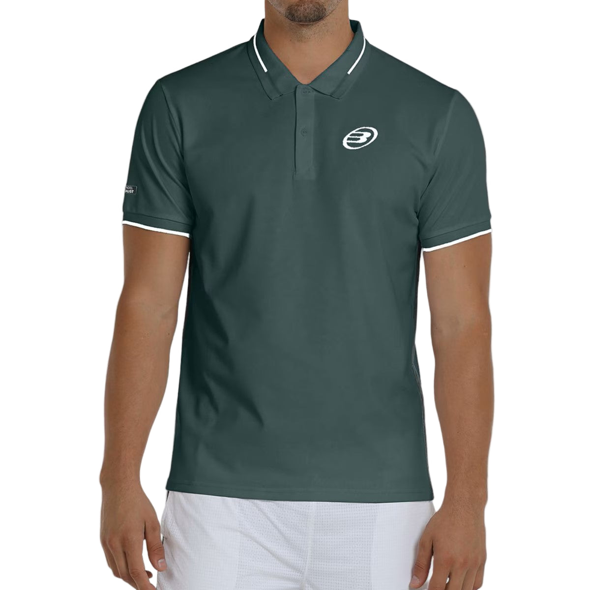 Bullpadel Men's Green Polo Shirt