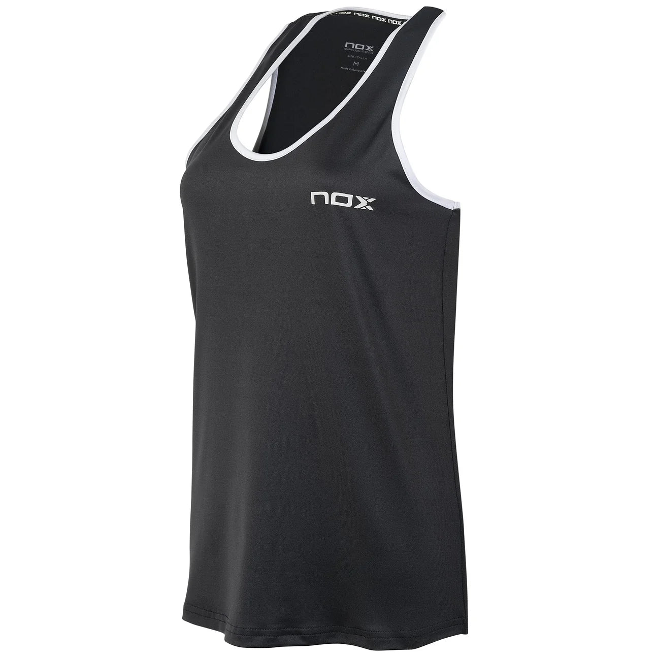 Women's Padel Tank Top Lean Grey