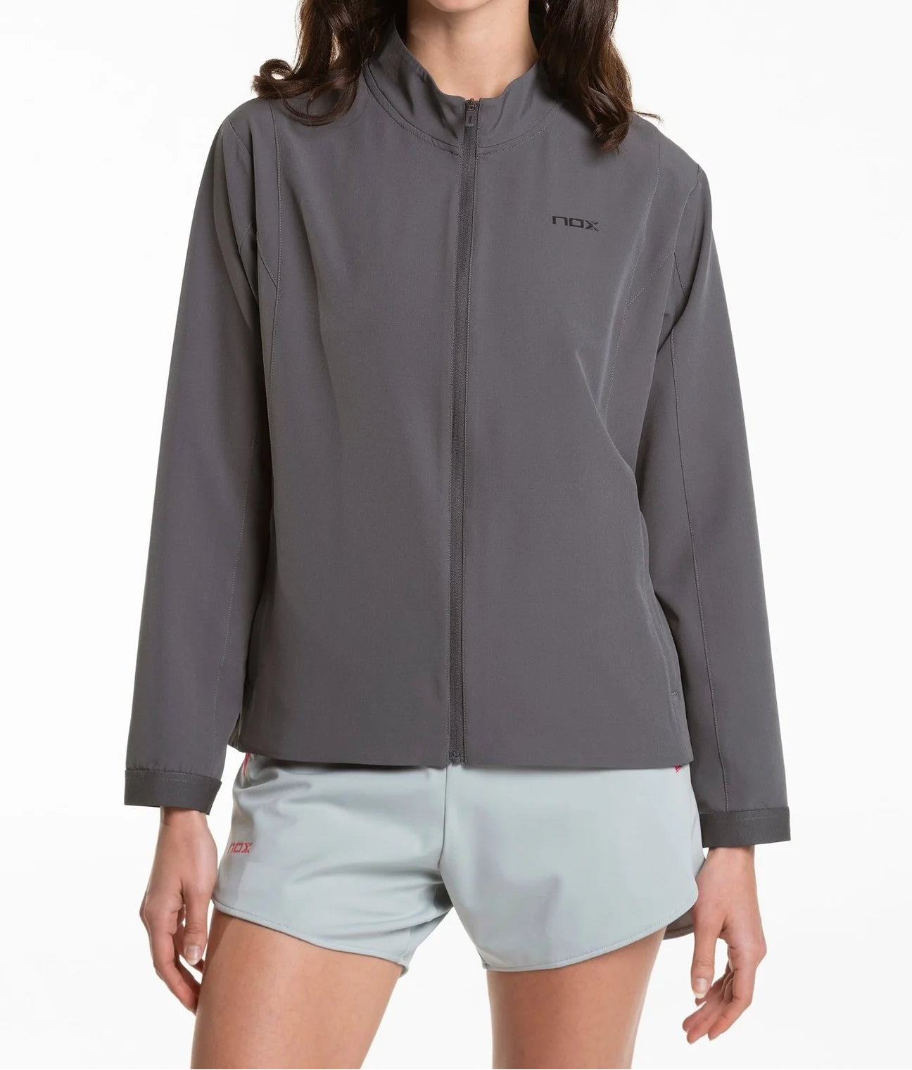 Women's Windbreaker Jacket PRO dark grey