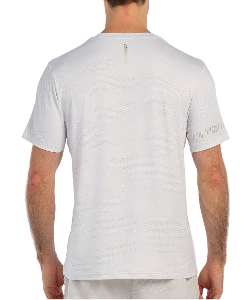 Bullpadel Men’s Bizme T-Shirt – Premier Padel, White