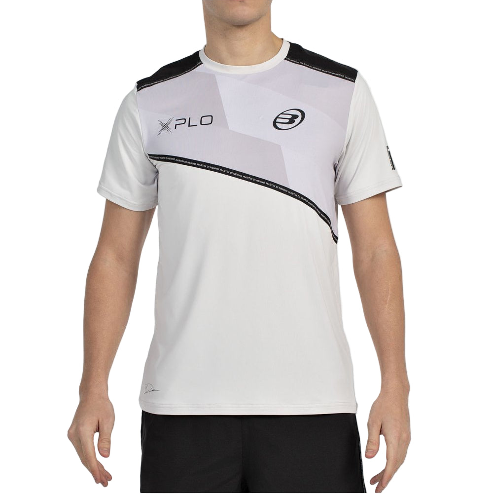 Bullpadel Di Nenno 25V Men’s T-Shirt Grey Pearl