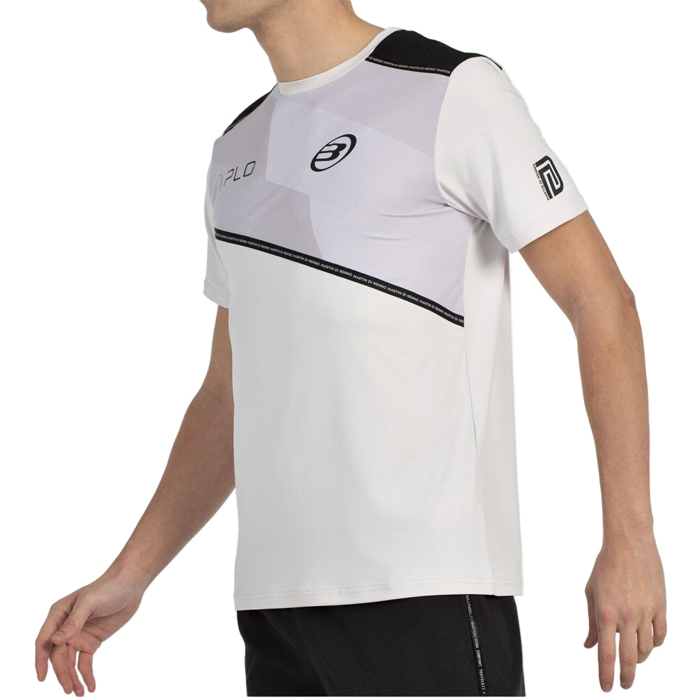 Bullpadel Di Nenno 25V Men’s T-Shirt Grey Pearl