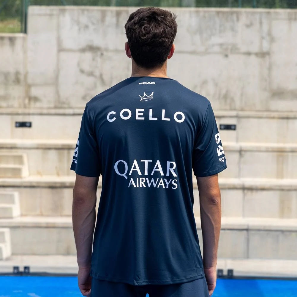 Head Official Arturo Coello T-Shirt 2025–2026 – Navy