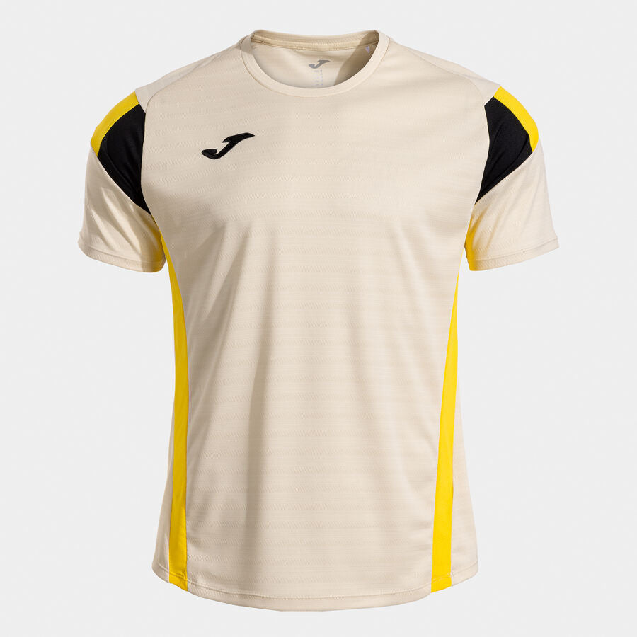 Joma Montreal Short Sleeve Shirt – Beige/Yellow