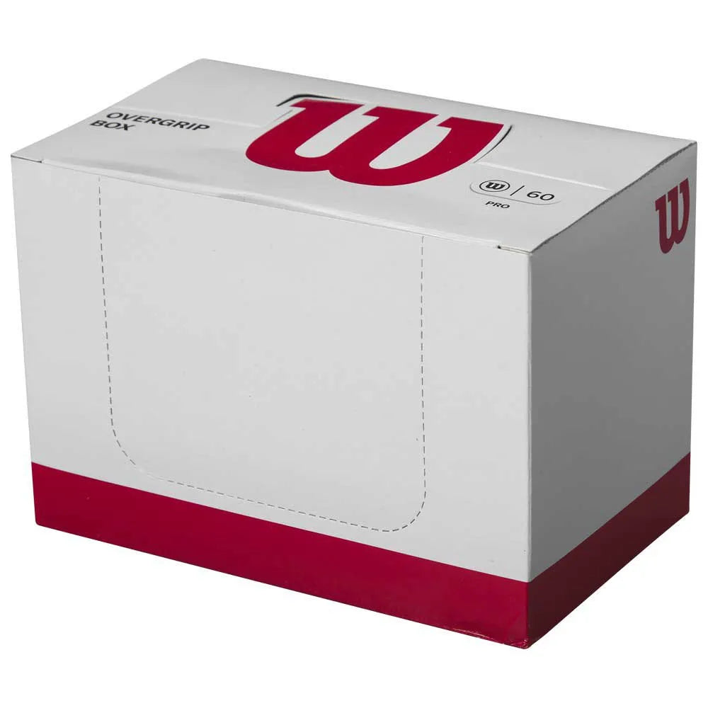 Box 60 pcs Overgrip Wilson Pro Perforated White
