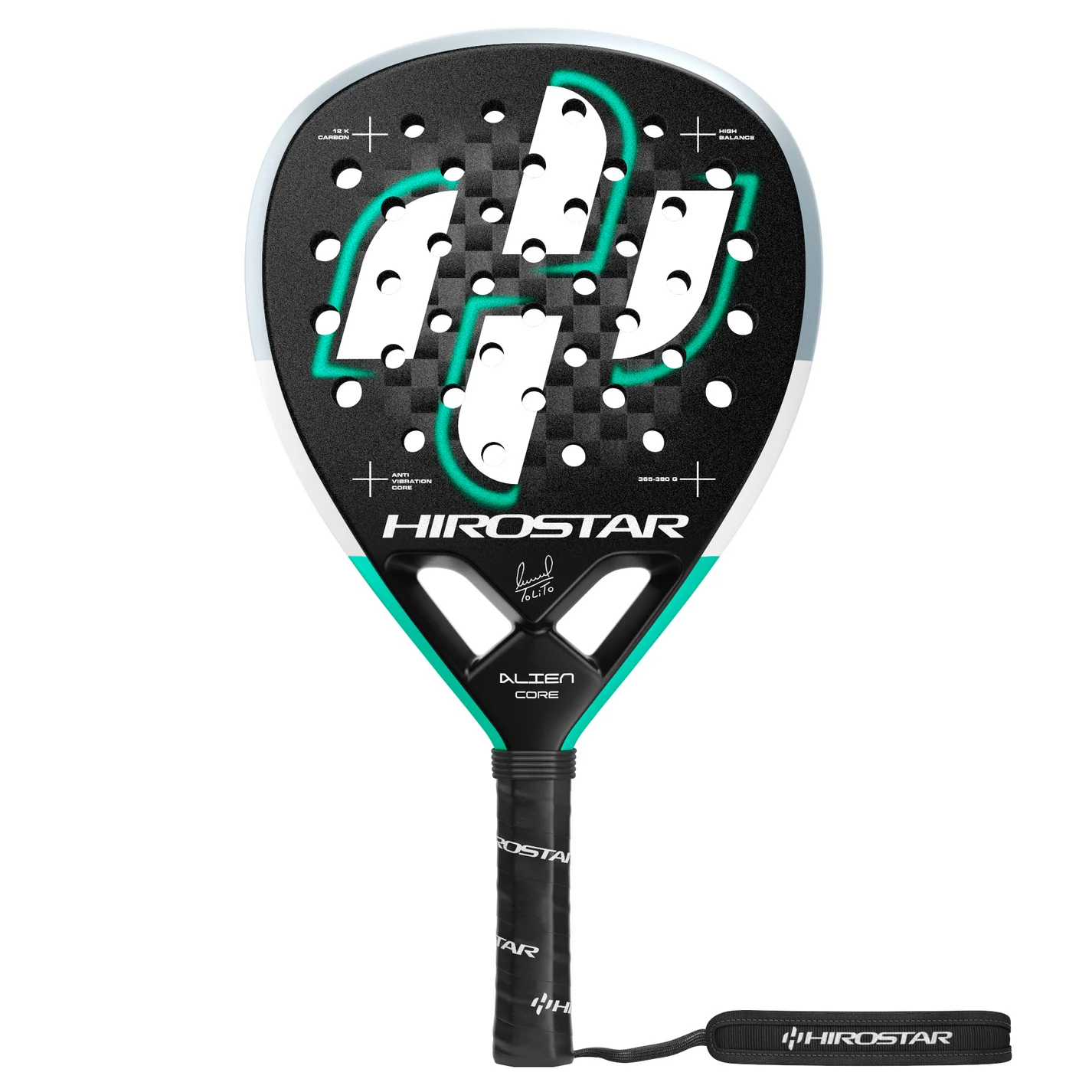 Hirostar Alien Core by Tolito Aguirre (2026) Padel Racket