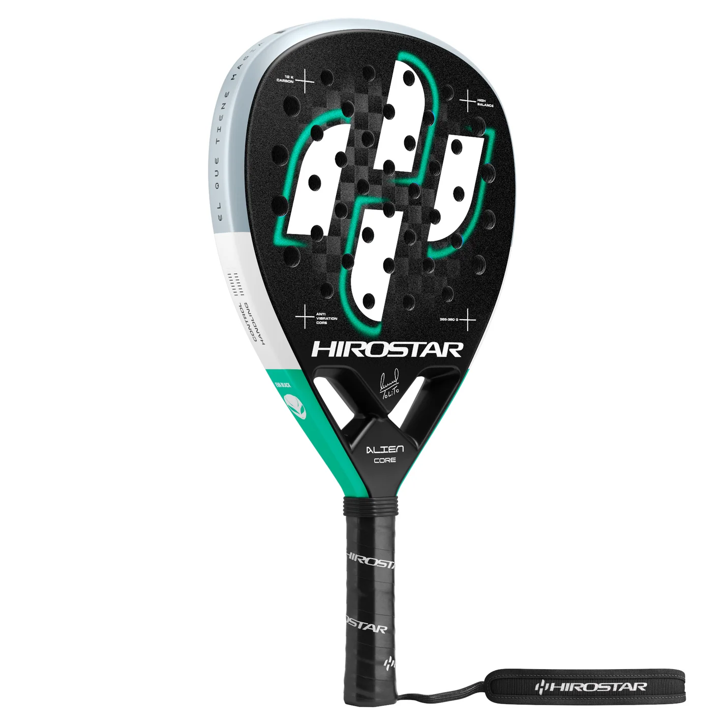 Hirostar Alien Core by Tolito Aguirre (2026) Padel Racket