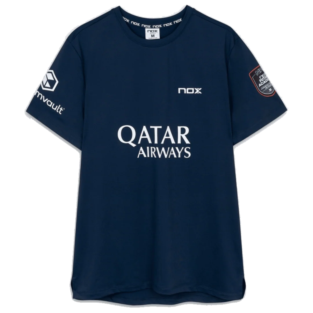 NOX Sponsors AT10 Dark Blue Agustin Tapia 2026 (Official T-Shirt)