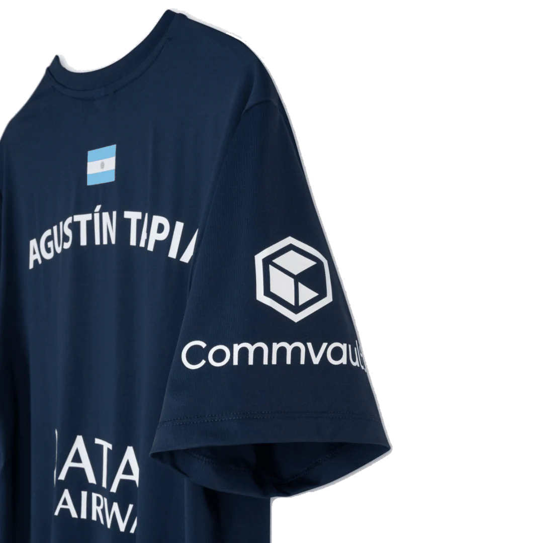 NOX Sponsors AT10 Dark Blue Agustin Tapia 2026 (Official T-Shirt)